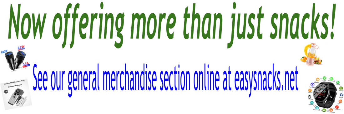 Now offering General Merchandise! (Additional information)