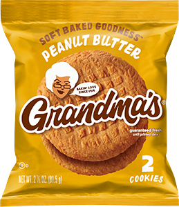 Grandma's Cookies Peanut Butter 2 7/8 Oz