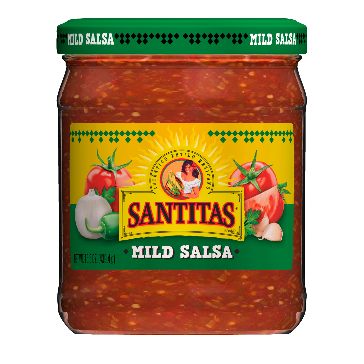 Santitas Salsa Mild 15.5 Oz