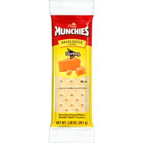 Munchies Sandwich Crackers Nacho Cheese Flavored 1.38 Oz