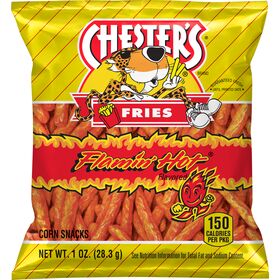 Chester's Fries Corn Snacks Flamin' Hot Flavored