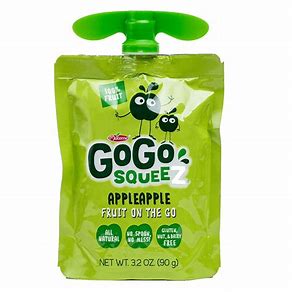 GoGo SqueeZ Applesauce Pouch